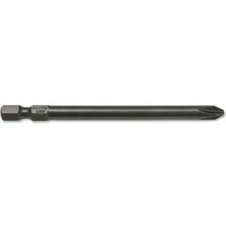 URREA Urrea Heavy Duty Phillips Power Bit, , 1-15/16"L X 3/16", #1 Tip, 1/4 Hexagon Drive 12000X